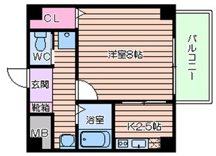 エレガンス長居の物件間取画像